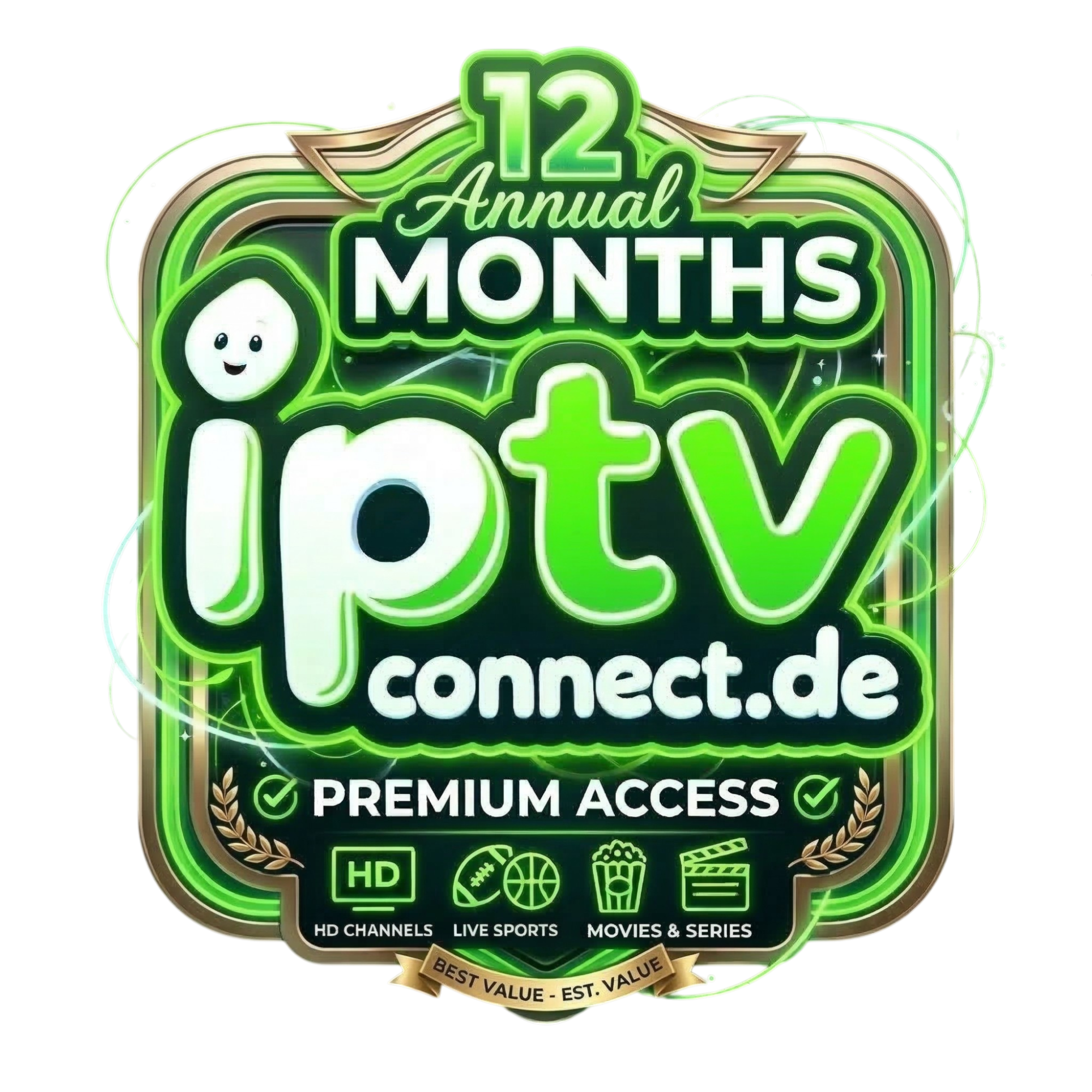 IPTV Subscription 12 Months – Germany