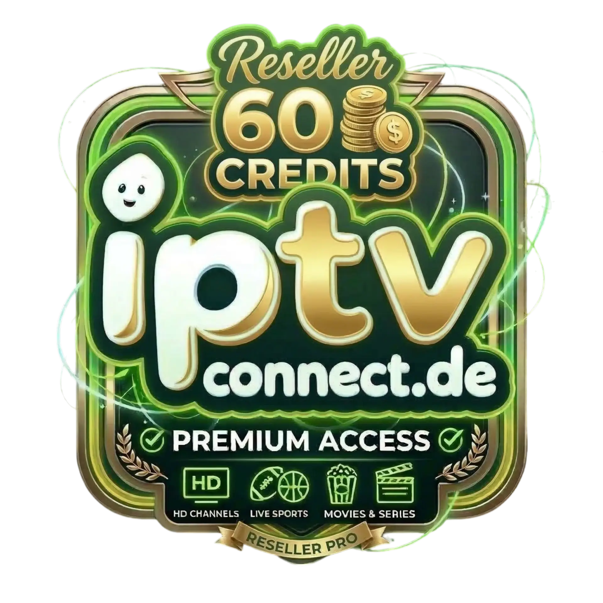 IPTV Reseller Package – 60 Credits