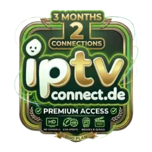 IPTV Subscription 3 Months – 2 Connections – Germany